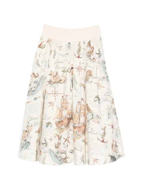 Poplin Skirt
