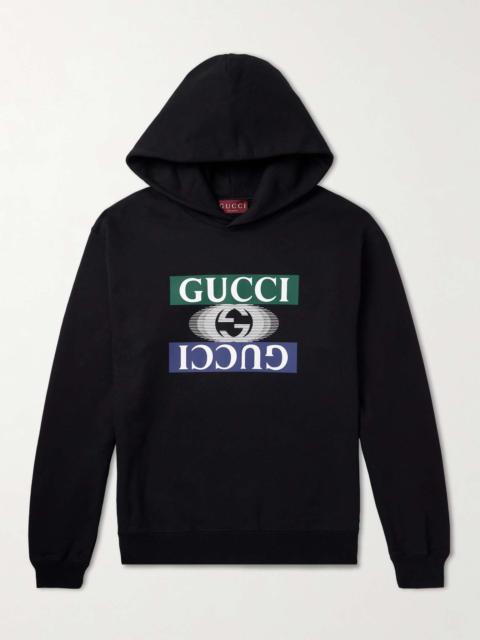 Logo-Print Cotton-Jersey Sweatshirt