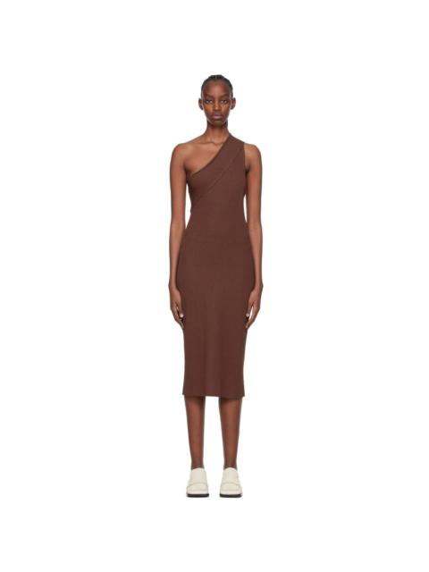 Brown Martina Midi Dress