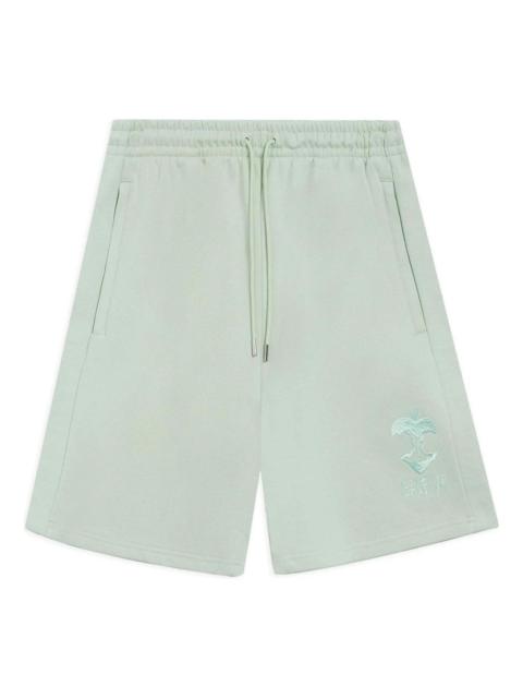 Li-Ning BadFive Embroidered Logo Shorts 'Light Green' AKSS375-2