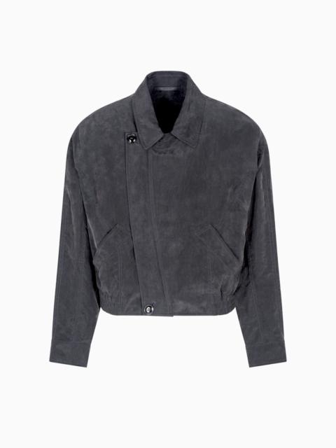 FADED LYOCELL CANVAS BLOUSON