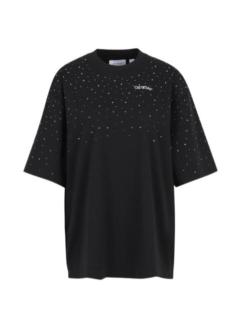 embellished logo T-shirt