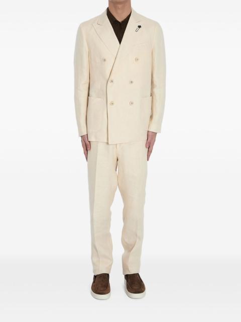 double-breasted blazer