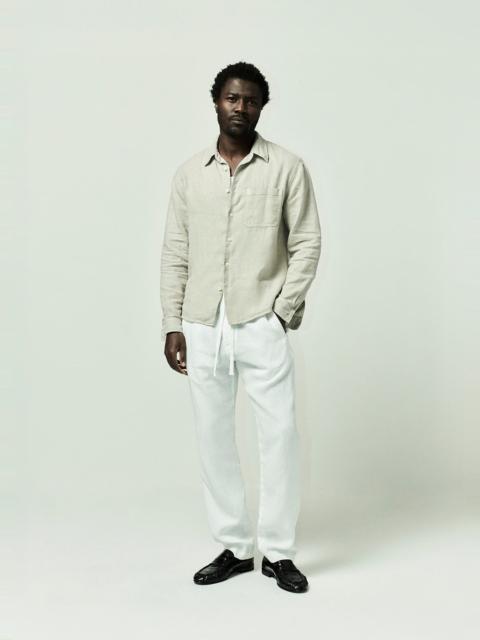 Single Pocket Linen Workshirt
In Wheat