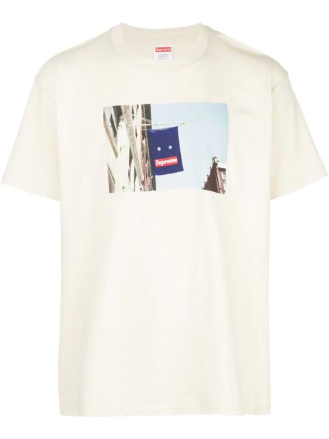 Banner print T-shirt