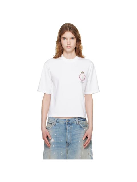 White Royal Crown Boxy T-shirt