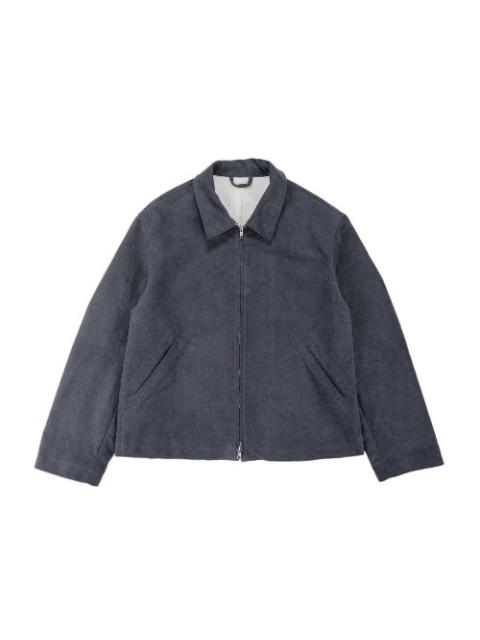 Site Jacket Grey Cotton Moleskin