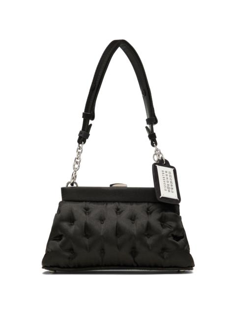 Black Small Glam Slam Embroidery Clutch Bag