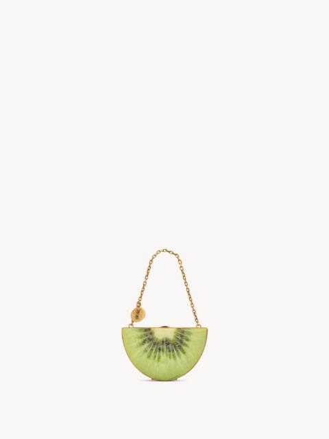 EVENING MINI KIWI CLUTCH IN RESIN