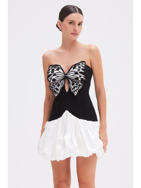 BUTTERFLY DROP WAIST MINI DRESS (RUNWAY)