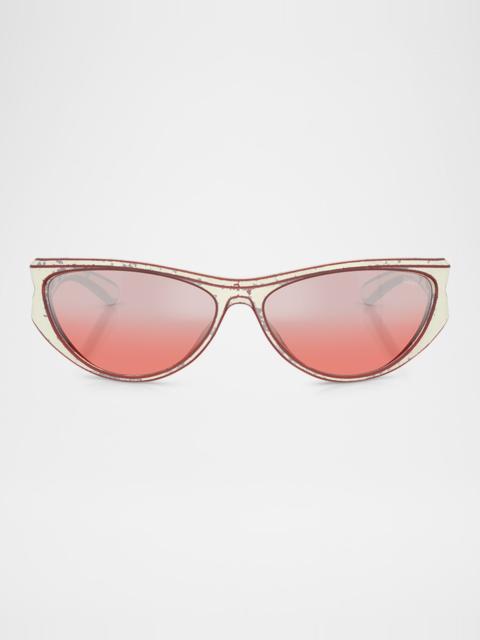 Men's DL3004U Cat-Eye Sunglasses