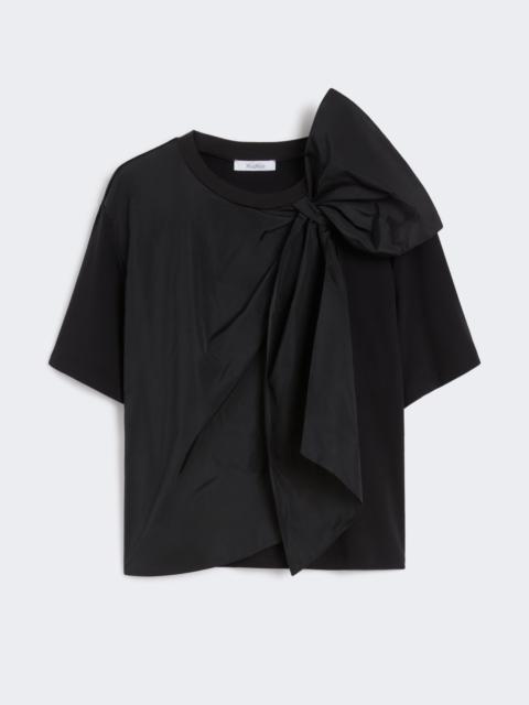 COLLE Jersey T-shirt with maxi bow