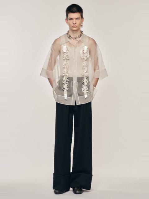 Ribbon Daisy Chain Boxy Shirt