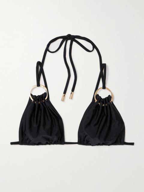 Golda Embellished Bikini Top