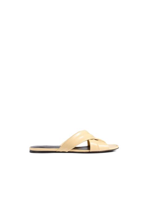 Liria crossover leather sandals