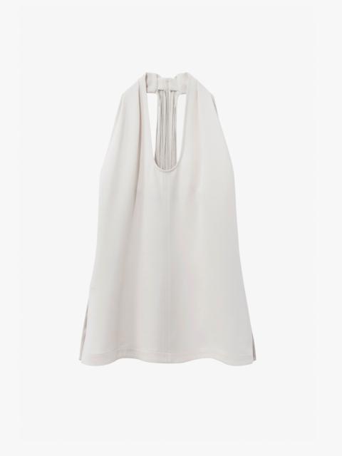 Miller Top in Light Matte Viscose Crepe
