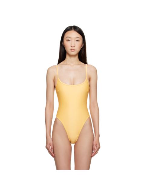 Yellow Pipping Thidu Swimsuit