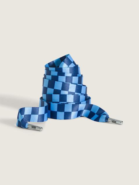 Waffle Shop Checker Shoelace