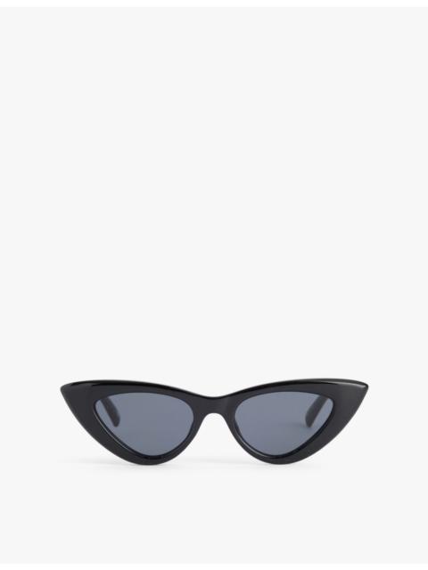 Hypnosis cat eye-frame plastic sunglasses