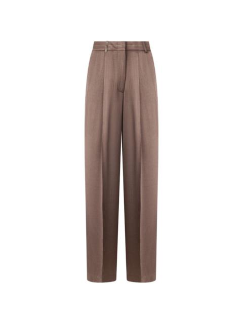 pleated trousers