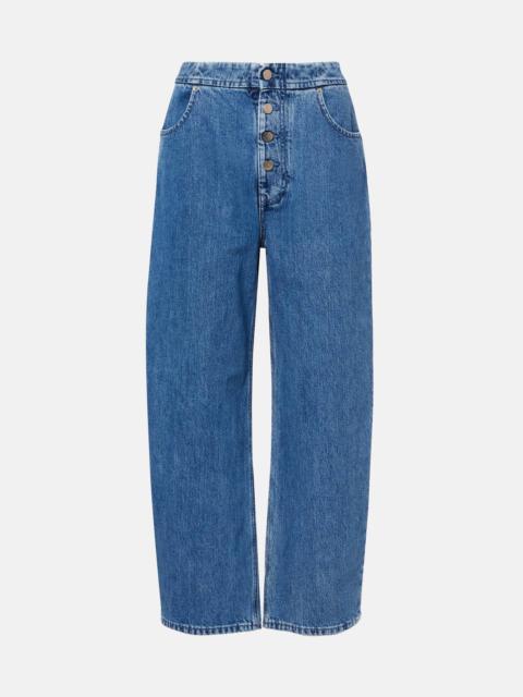 Barrel-leg jeans