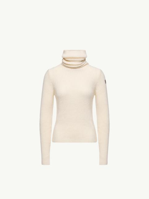Wool & Mohair Blend Turtleneck Sweater
