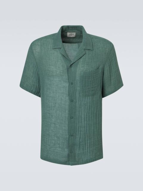 Botad linen bowling shirt