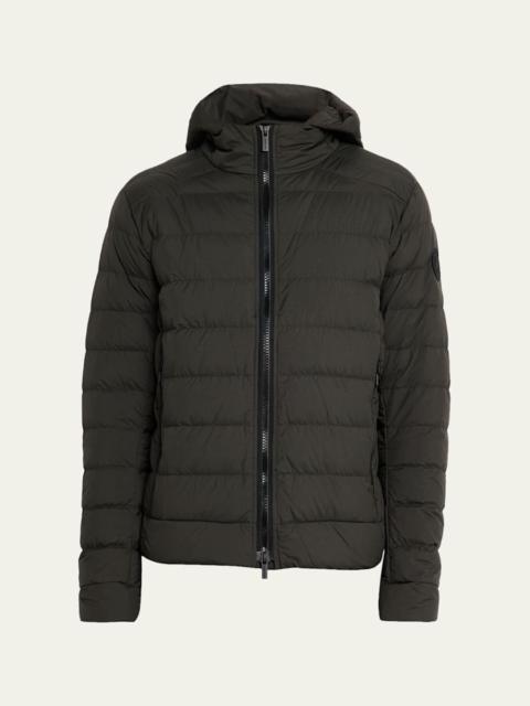 Men's Crofton Packable Quilted Matte Ripstop Hoodie