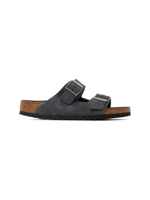 Gray Regular Arizona Soft Footbed Sandals