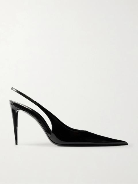 Guermantes Patent-leather Slingback Pumps