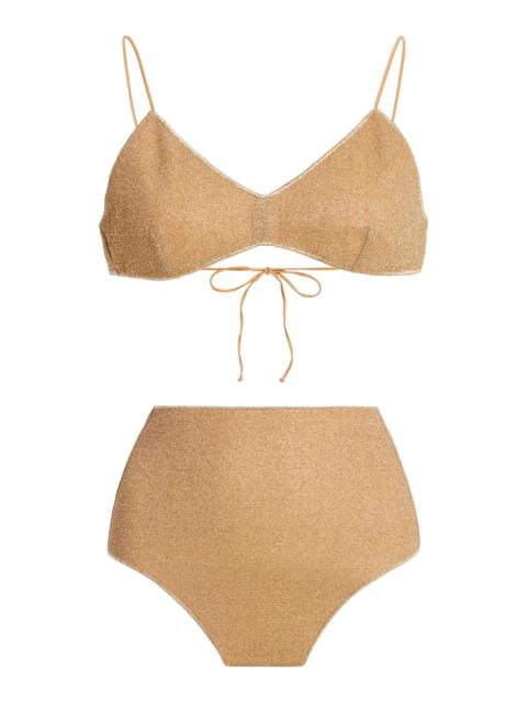 Lumière High-Rise Bikini gold