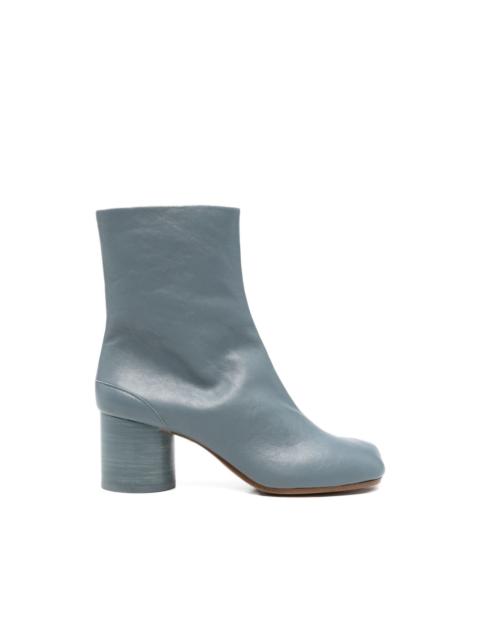 Tabi leather ankle boots
