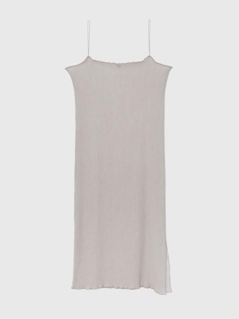 Sti Slip Dress
                  - Pleated Cotton Silk