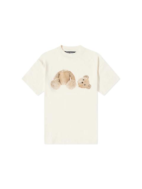 Palm Angels Teddy Bear T-shirt FW22 Butter/Brown