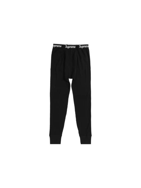 Supreme Hanes Thermal Pant (1 Pack) Black