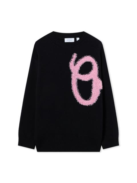 Ow Shared Wo Fuzzy Knit Crewn