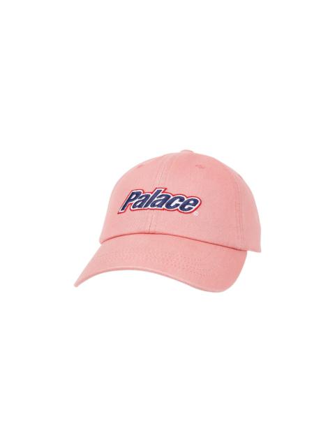LOWERCASE WASHED DENIM 6-PANEL PINK