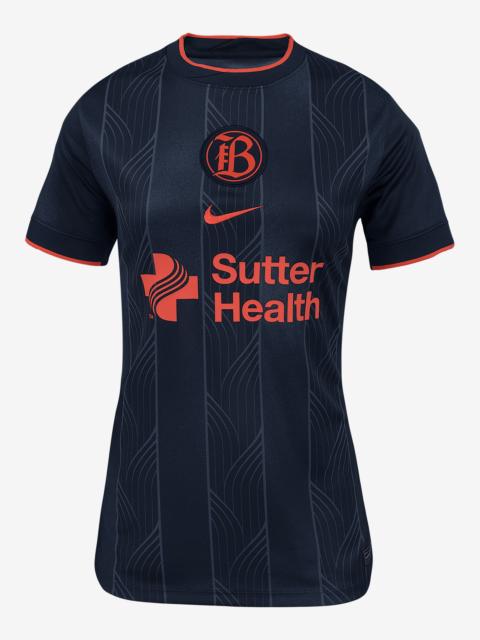 Bay FC 2025 Stadium Away Women's Nike Dri-FIT NWSL Replica Jersey