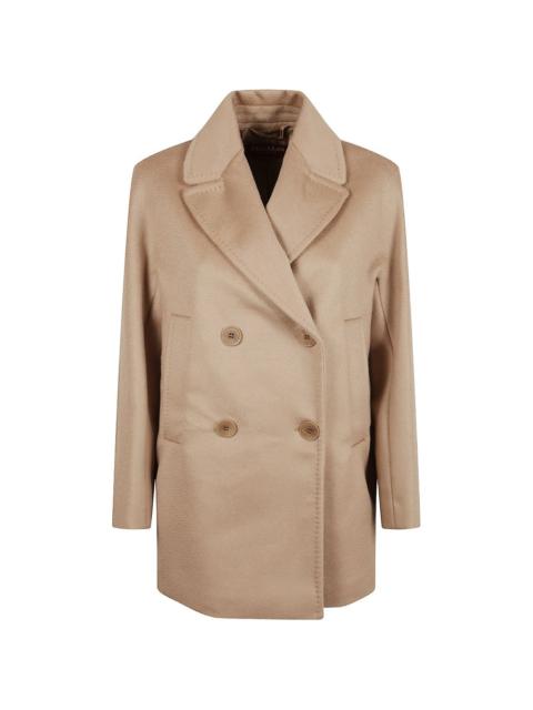 double-breasted coat