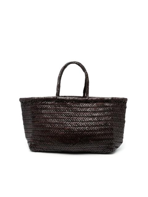 Triple Jump interwoven-design tote bag