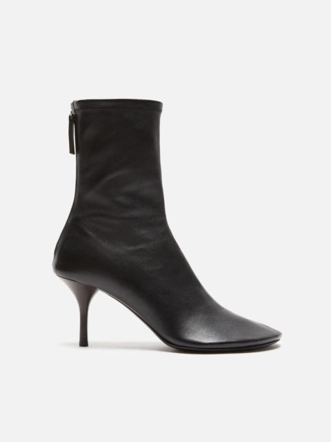 Leather ankle boot - Black