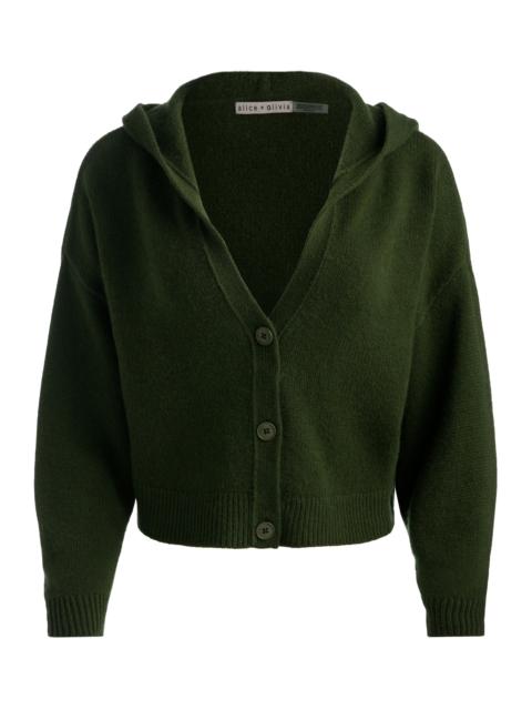 COREY HOODED CASHMERE CARDIGAN
