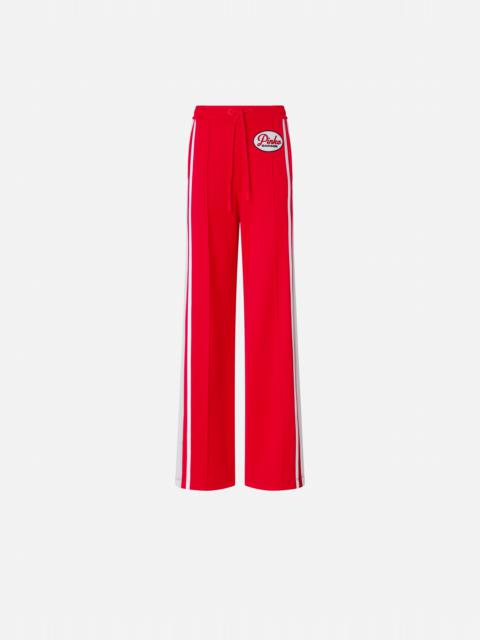 PINKO GARAGE SPORTS TROUSERS WITH SIDE STRIPE