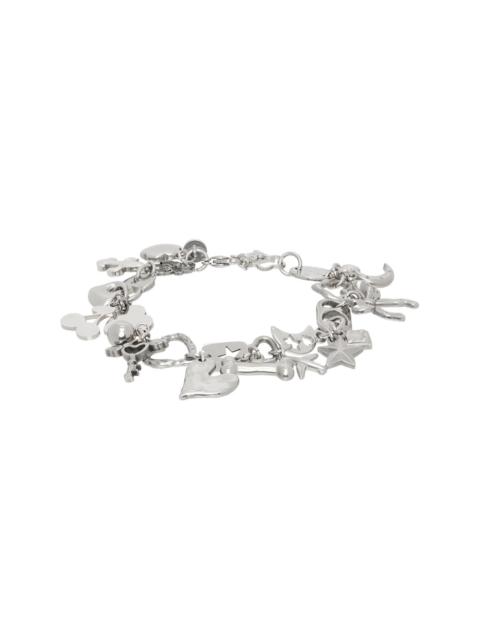 Chrome Charm Bracelet