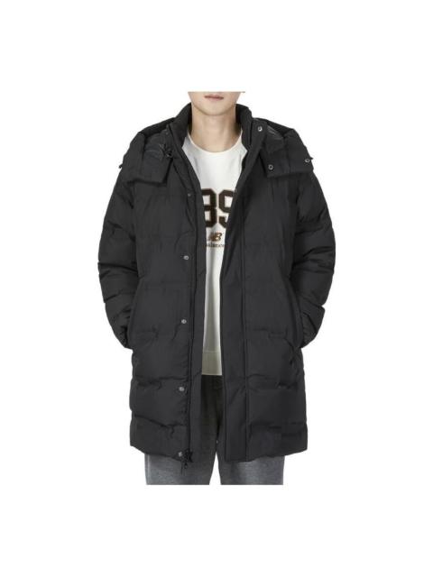 New Balance Long Puffer Jacket 'Black' AMJ24379-BK