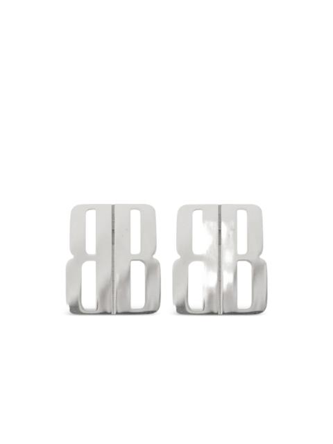 number-plaque earrings