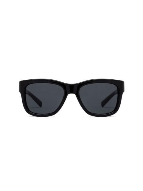 logo-print wayfarer-frame sunglasses