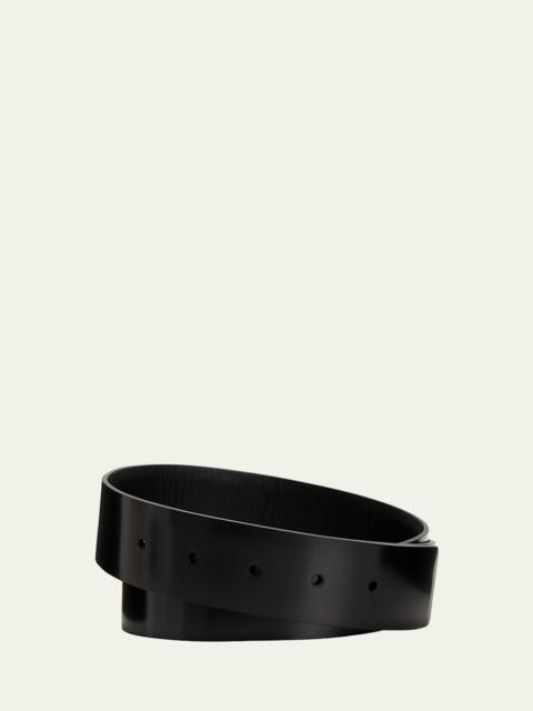 Men's Spazzolato Leather Belt Strap