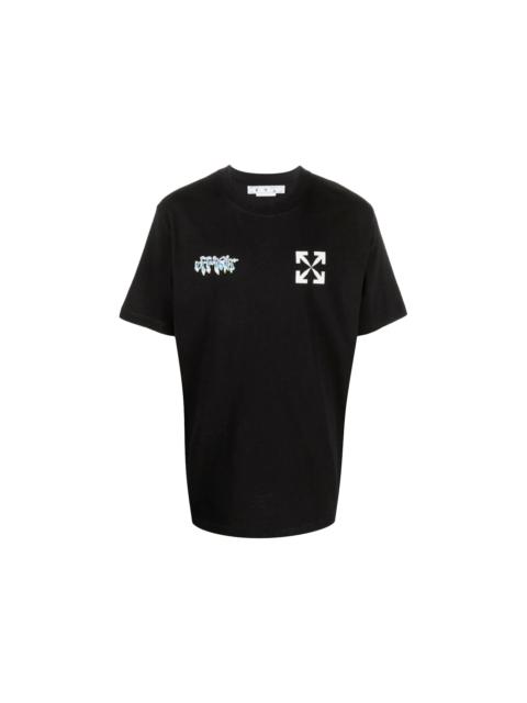 OFF-WHITE 90's Liquid Slim T-Shirt Black