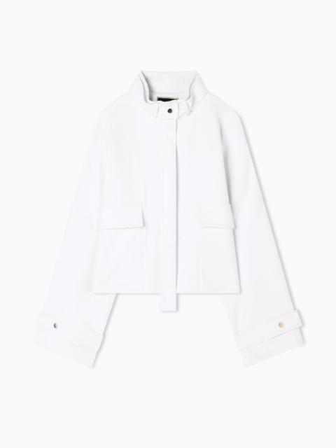 VIRGIN WOOL PEA COAT